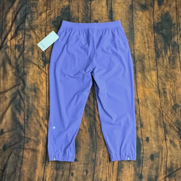 NWT LULULEMON Adapted State High Rise Cropped Jogger in Dark Lavender 8 - Picture 5 of 9